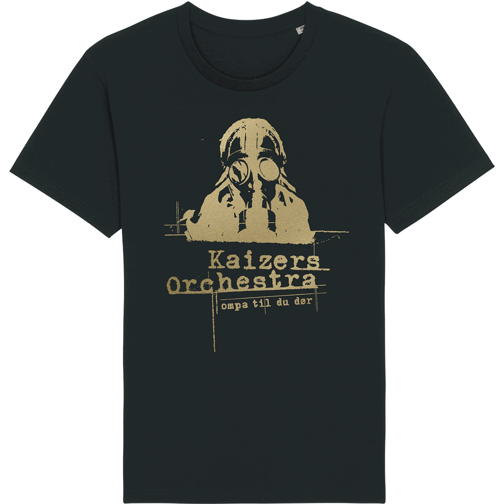 T-skjorte // Ompa til du dør // Gull-logo