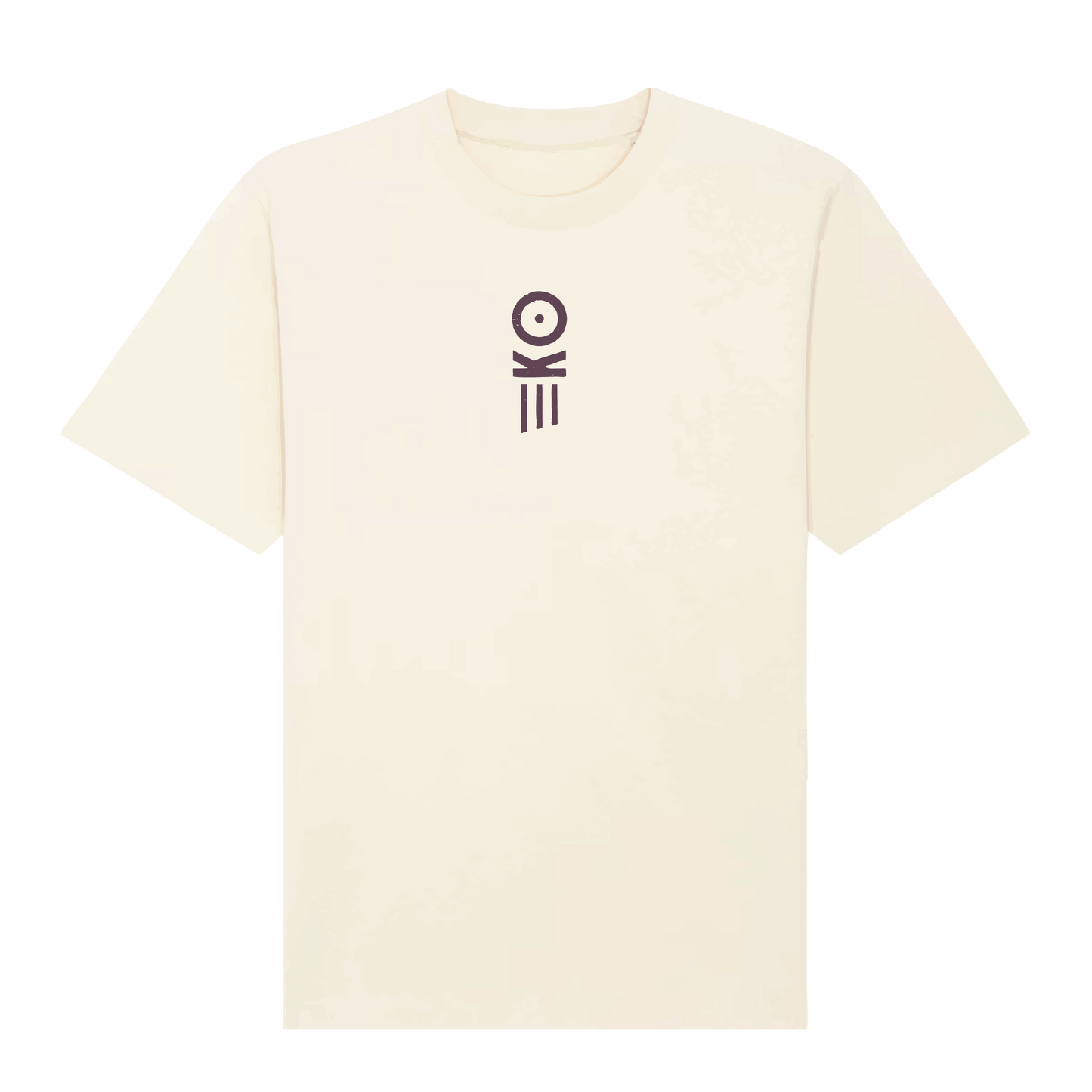 NYHET // T-skjorte // Natural Raw // Deformat