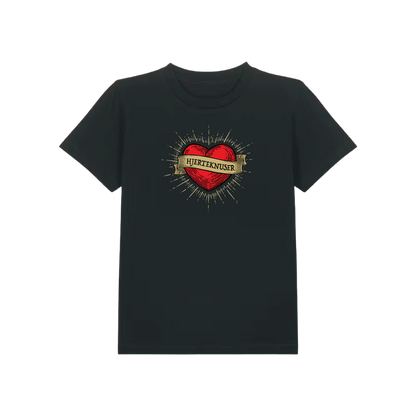 NYHET // T-skjorte // Barn // Hjerteknuser Sort