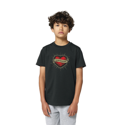 NYHET // T-skjorte // Barn // Hjerteknuser Sort