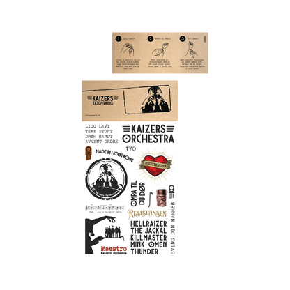 NYHET // Kaizers Tatovering