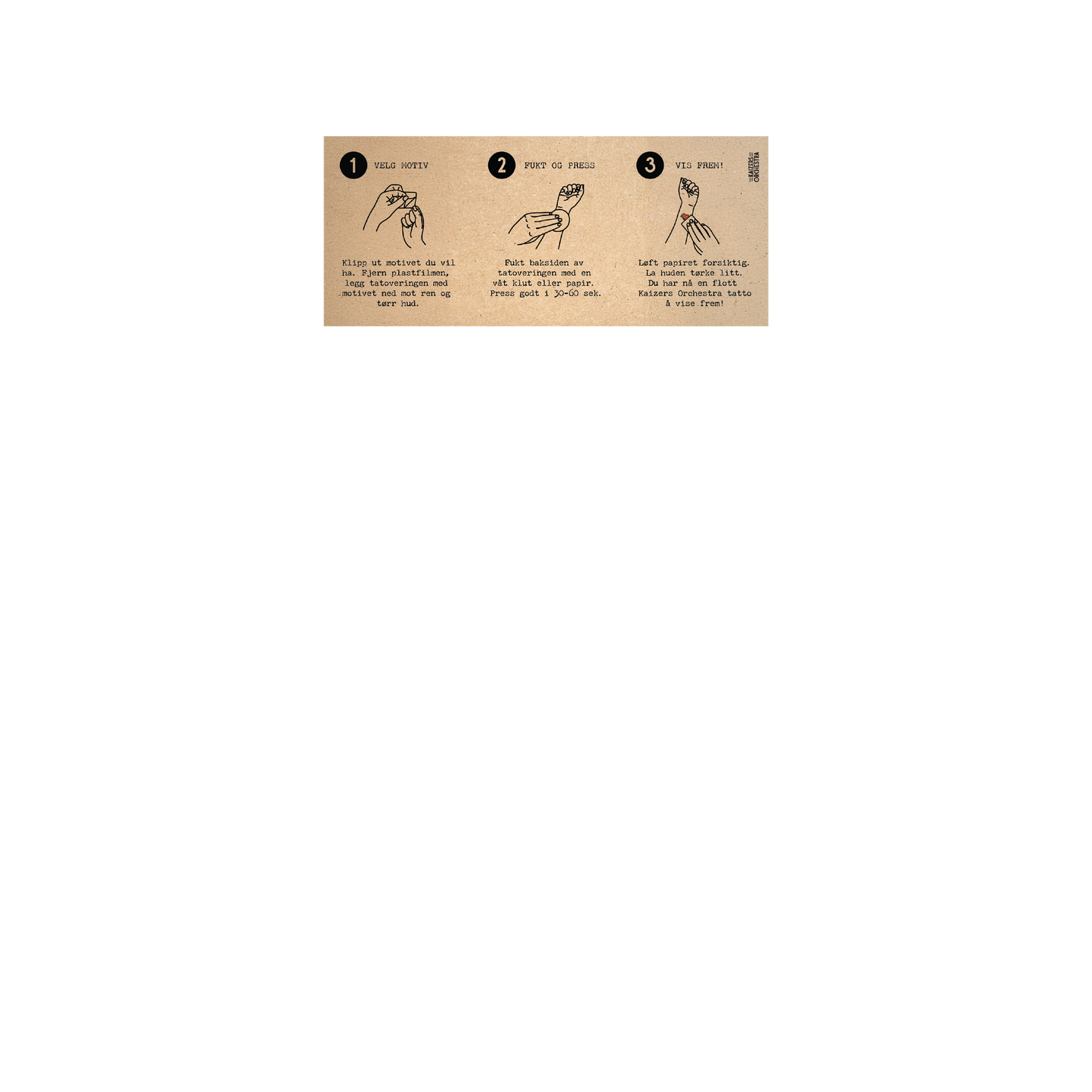 NYHET // Kaizers Tatovering