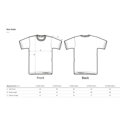 NYHET // T-skjorte // Barn // Hjerteknuser Sort