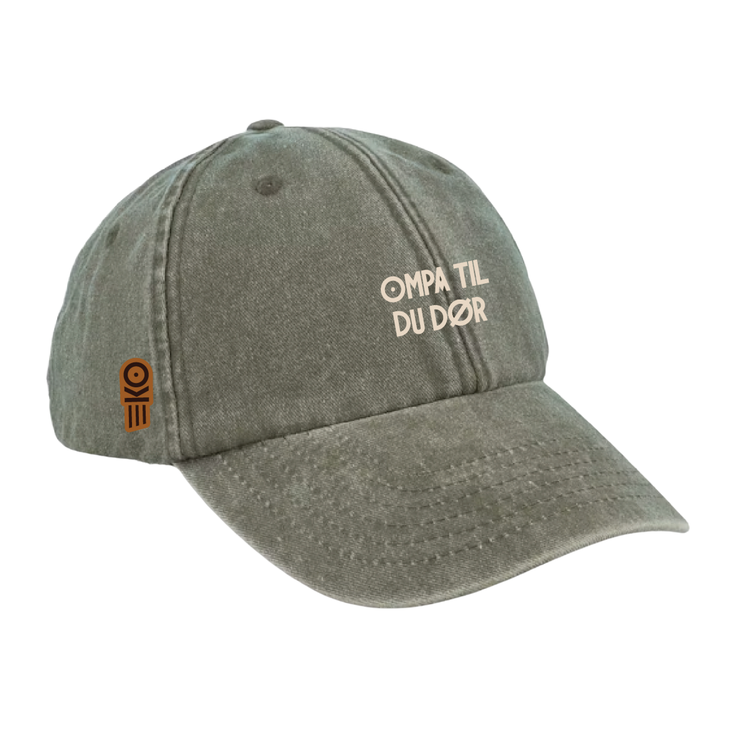 NYHET // Ompa til du dør // Vintage Caps // Khaki