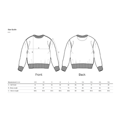 NYHET // Crewneck // Deformat Sort