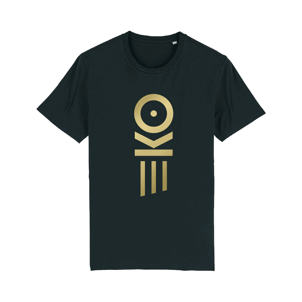 T-skjorte // KO-logo gull